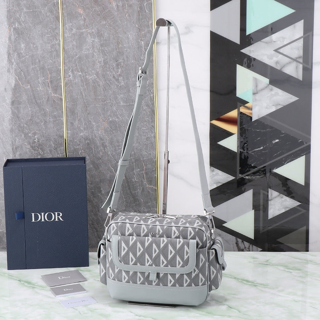 CD Diamond Messenger Bag