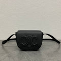 FOLCO CUIR TRIOMPHE 18 IN BLACK CALFSKIN
