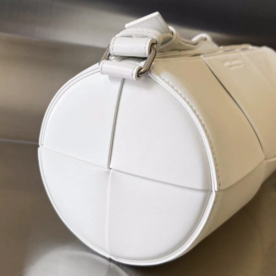 CYLINDER CASSETTE 30 IN WHITE CALFSKIN