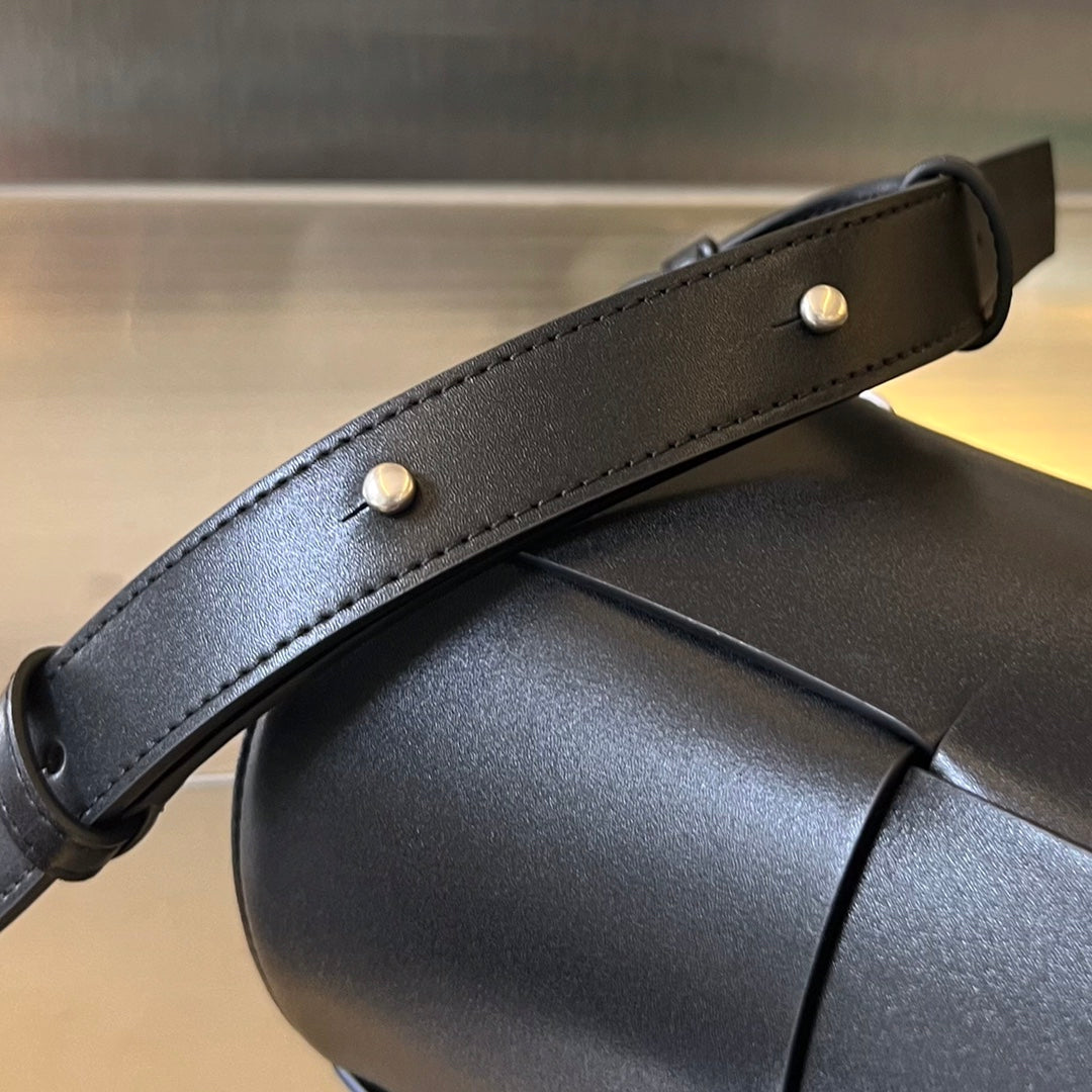 CYLINDER CASSETTE 30 IN BLACK CALFSKIN