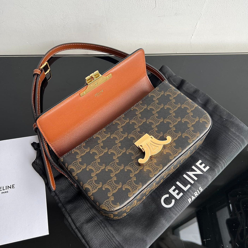 TRIOMPHE 20 TAN CALFSKIN