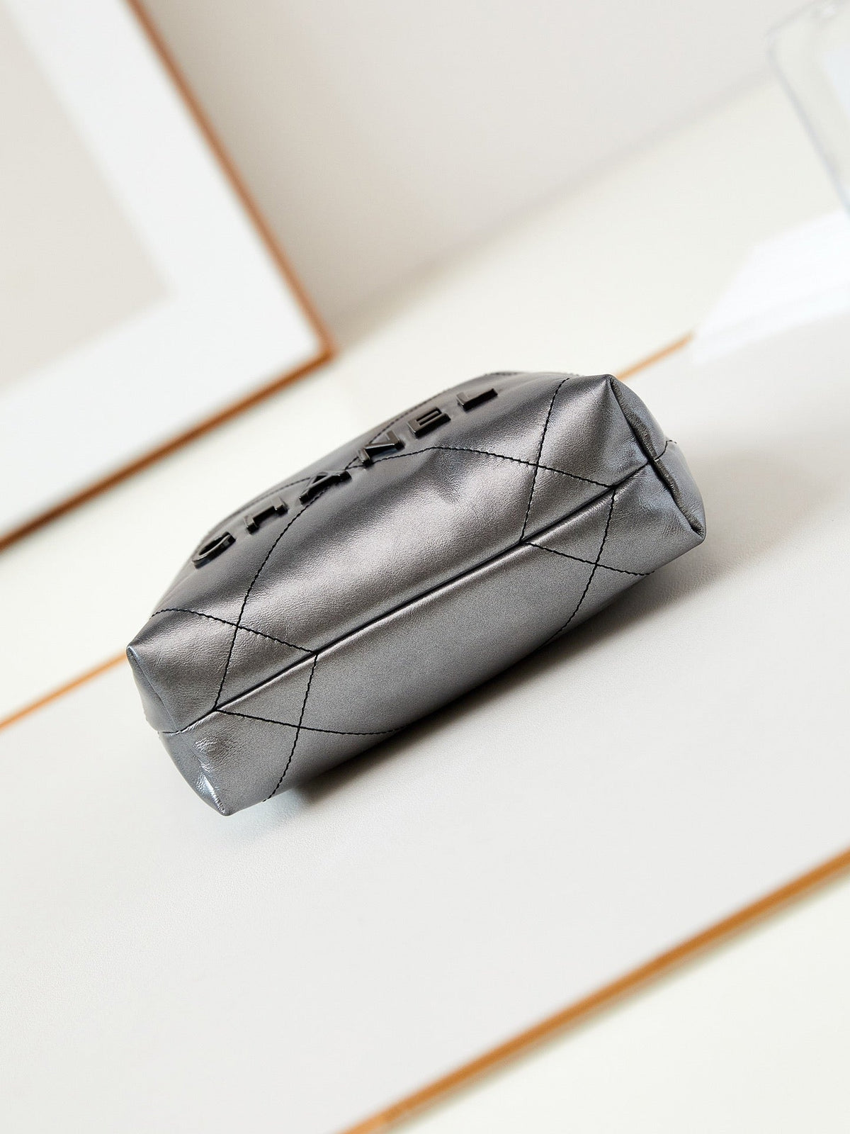 CC MINI 20 HOBO BAG IN BLACK OMBRE CALFSKIN
