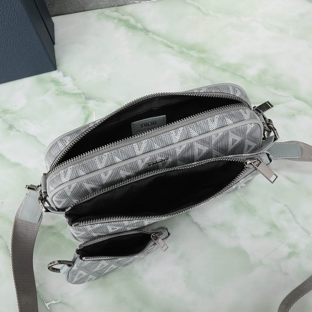 CD Diamond Messenger Bag