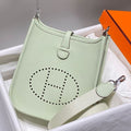 HERM Evelyne III TPM Bag In Vert Fizz Clemence Leather