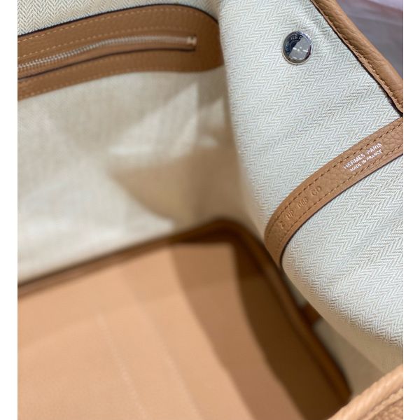 HERM Garden Party 36 Bag In Chai Clemence Leather