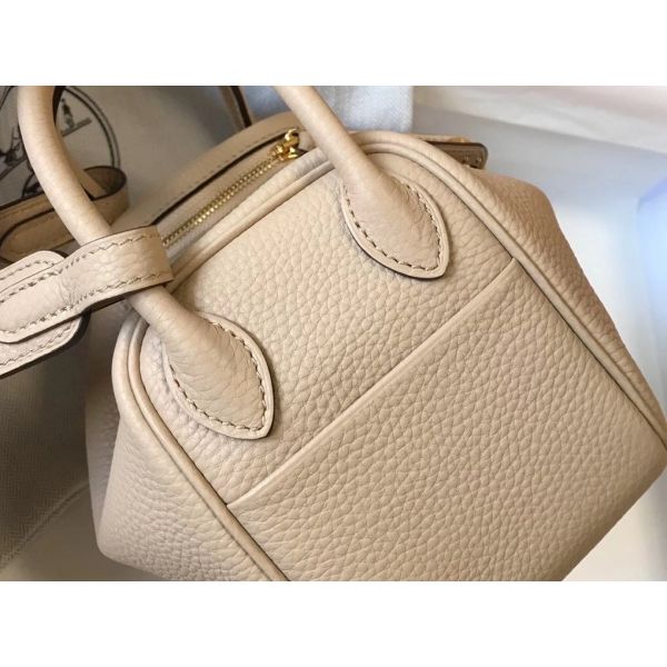 HERM Lindy Mini Bag In Trench Clemence Leather GHW