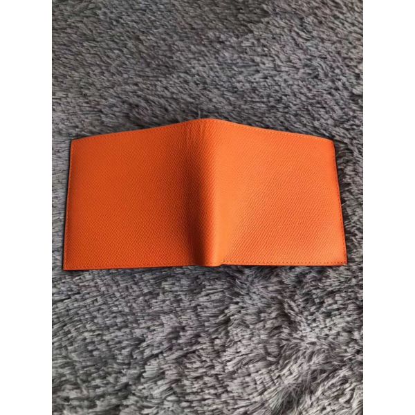 HERM Orange MC¬≤ Copernic Compact Wallet