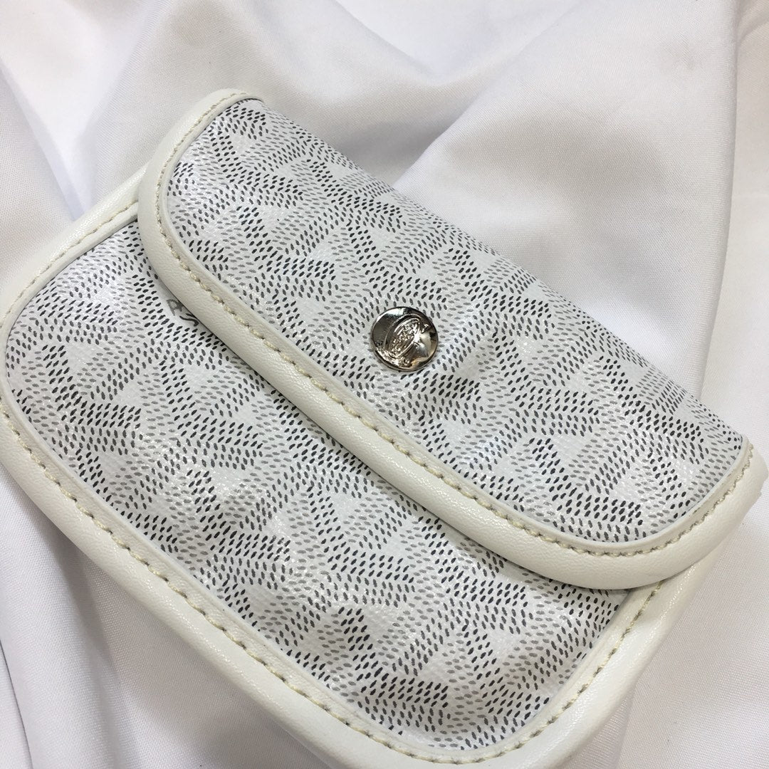 MINI HOBO BOHEME 38CM WHITE CANVAS